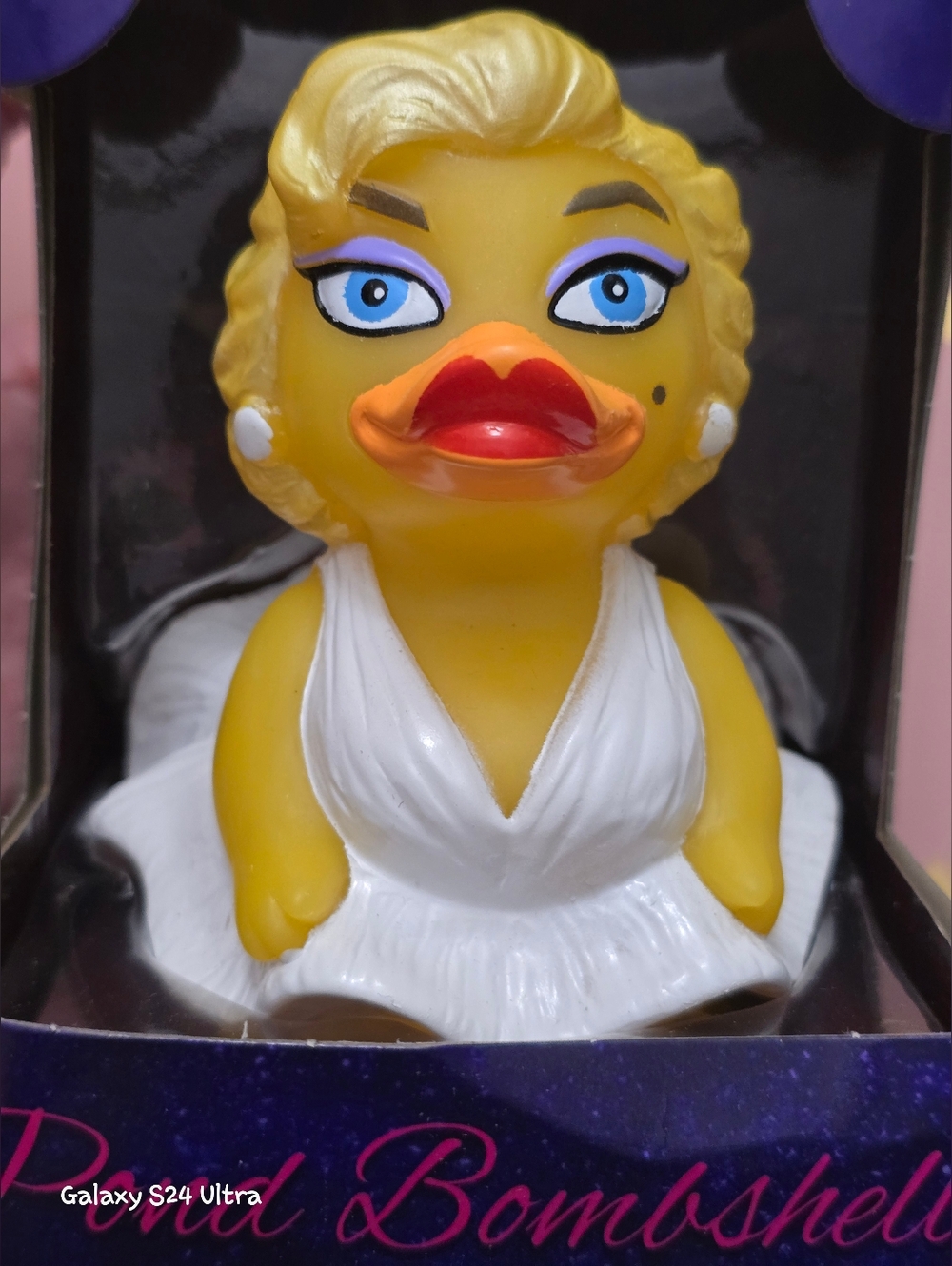 Celebriducks Dashboard Pond Bombshell Marilyn Rubber Duck NEW